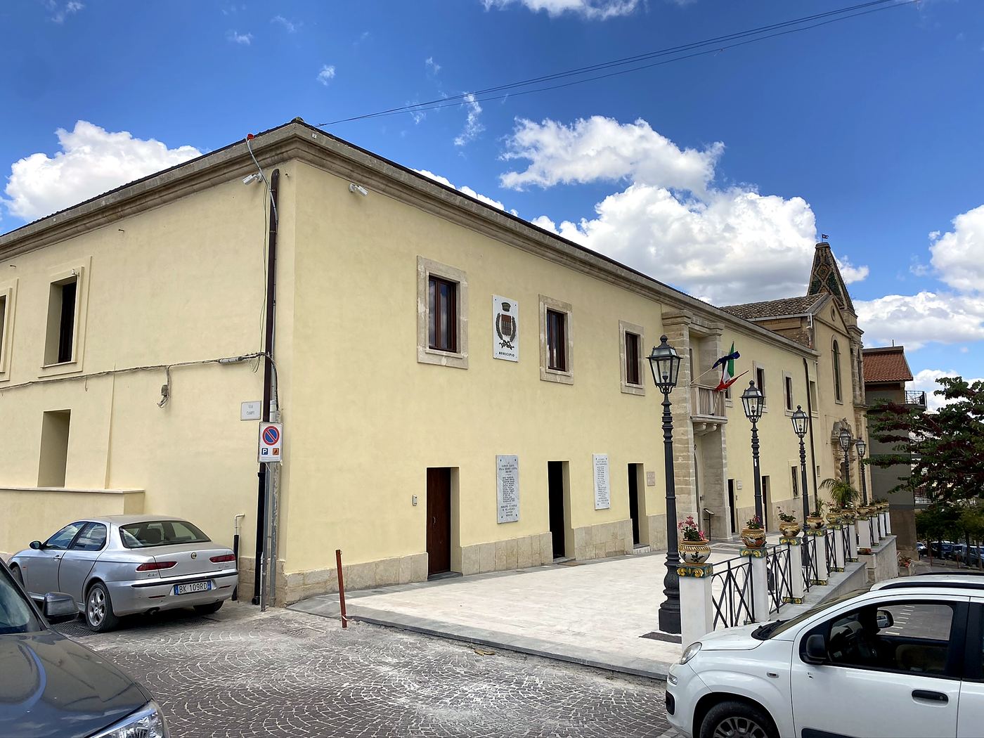 Riqualificazione e messa in sicurezza del Palazzo di Città